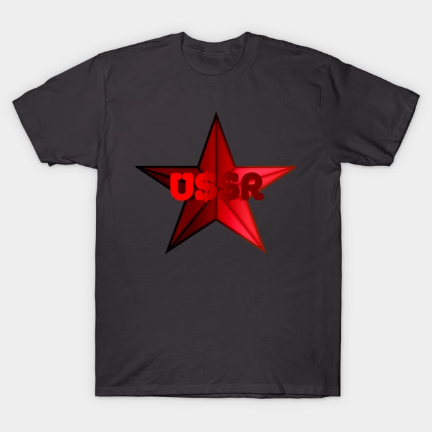 USSR_REDSTAR T-Shirt by War1ntoMe